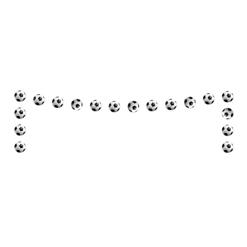 Set di decorazioni per feste a tema calcio