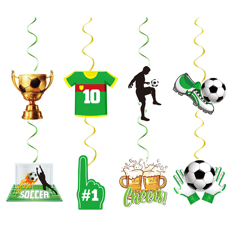 Set di decorazioni per feste a tema calcio