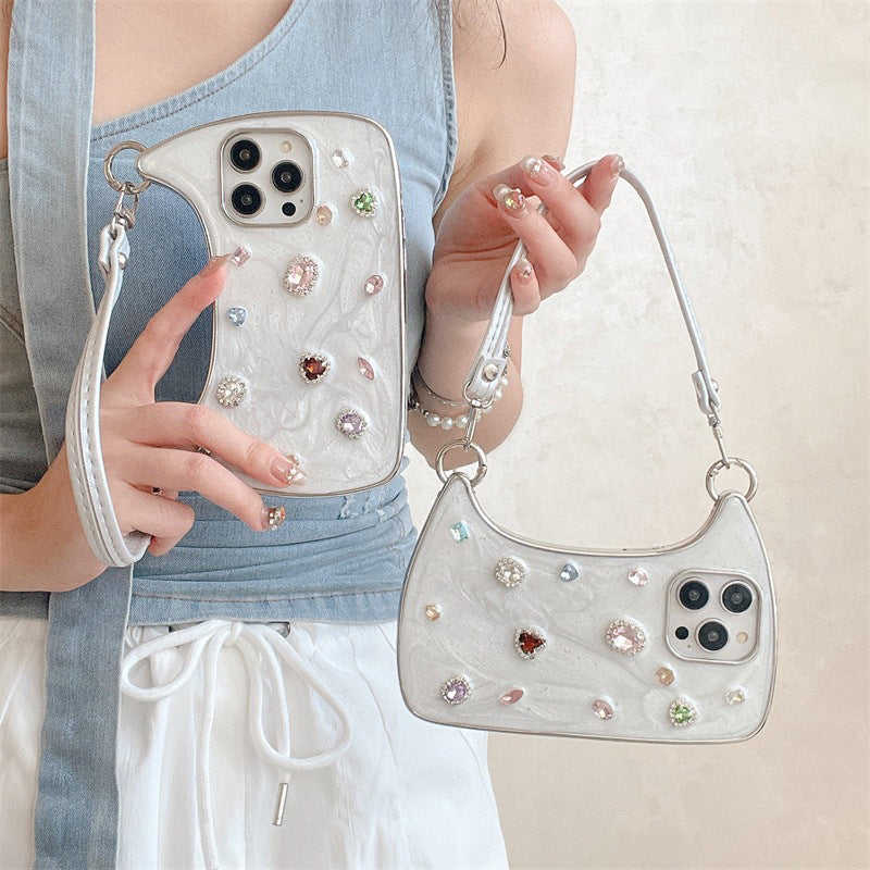 Cover Creativa con Maniglia Superiore per iPhone