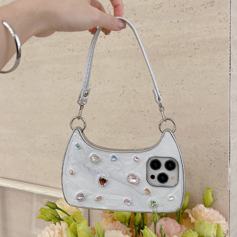 Cover Creativa con Maniglia Superiore per iPhone