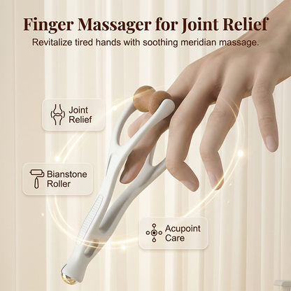 Ergonomic Finger & Joint Roller Massager