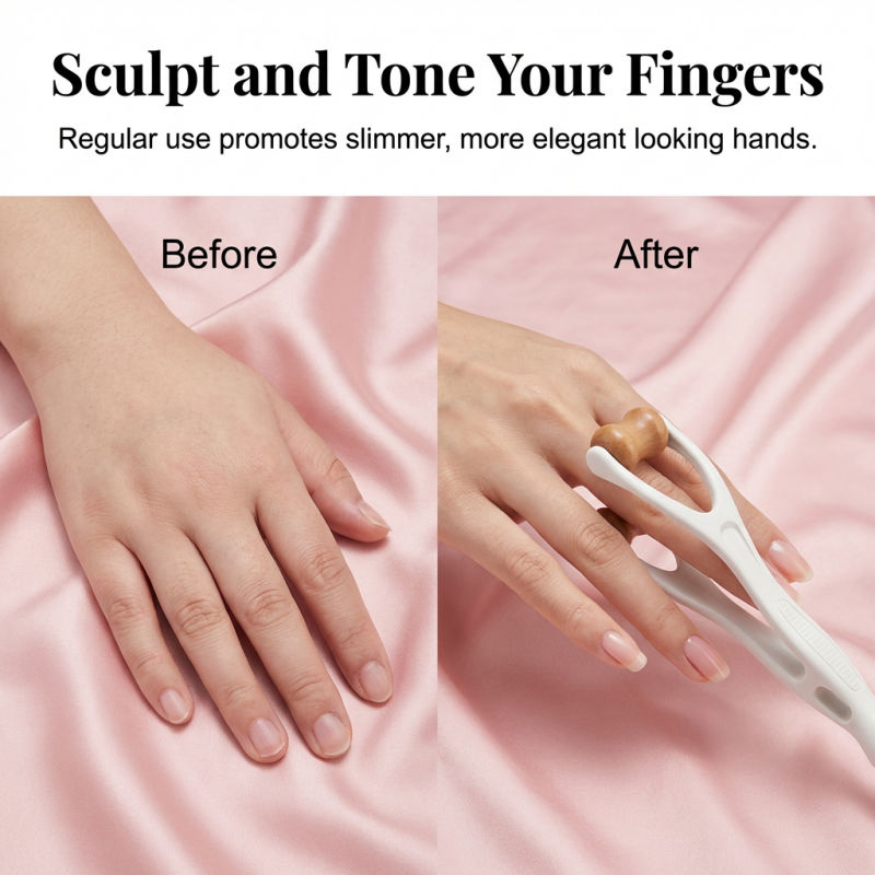 Ergonomic Finger & Joint Roller Massager