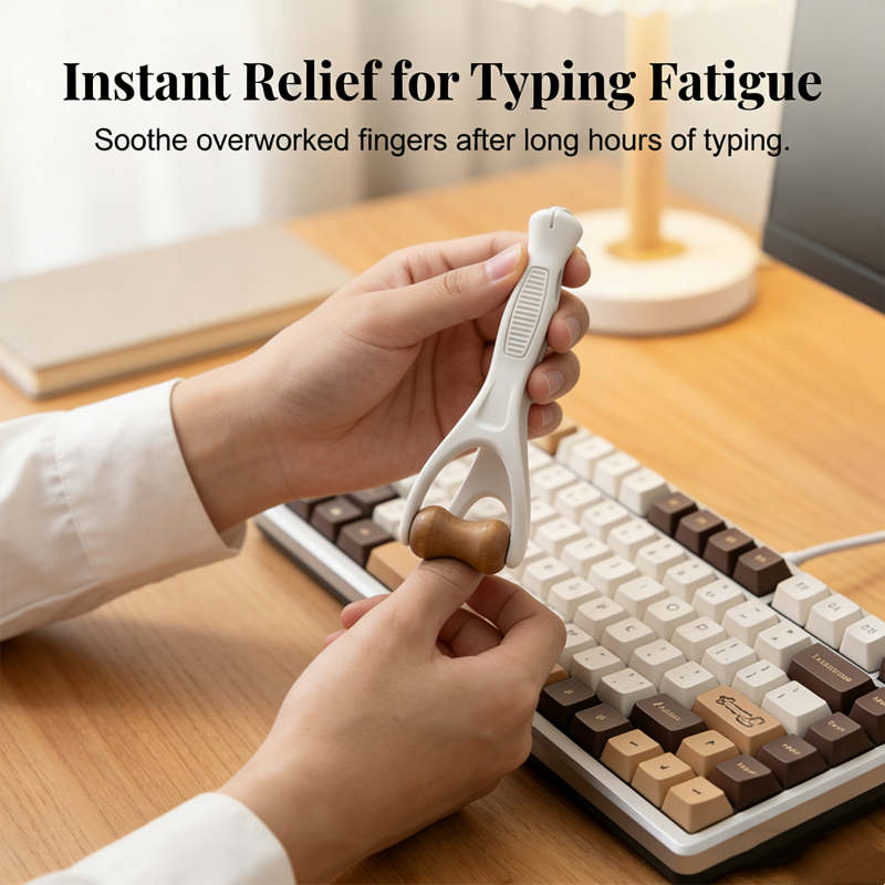 Ergonomic Finger & Joint Roller Massager