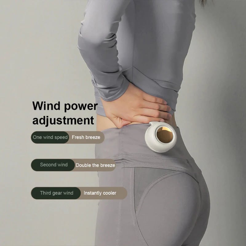 Ventilatore a clip piccolo per vita e collo