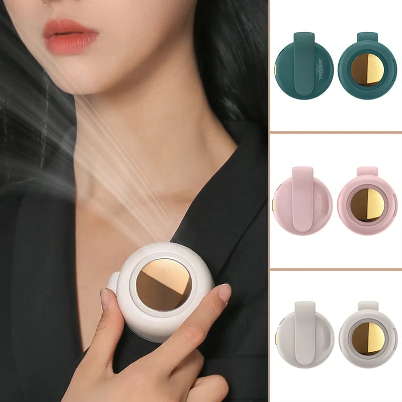 Ventilatore a clip piccolo per vita e collo