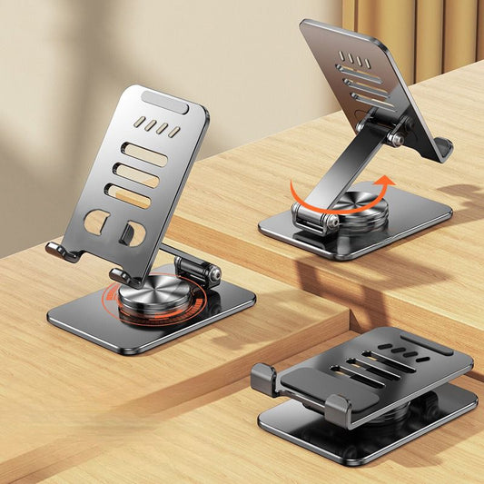 Supporto da Tavolo Anti-ribaltamento per Tablet e Smartphone - Rotazione 360°