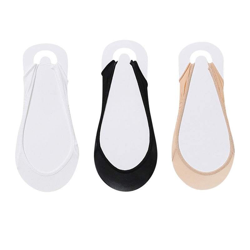 Calzini Fantasmini Invisibili Antiscivolo in Silicone