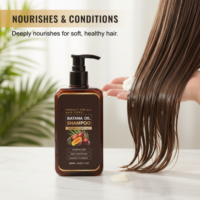 📢🔥Saldi su tutto il marchio – solo l'ultimo giorno: sconto del 50%!💥Shampoo anticaduta con olio di Batana, nutre il cuoio capelluto, rinforza i capelli, riduce la caduta e dona volume e lucentezza.