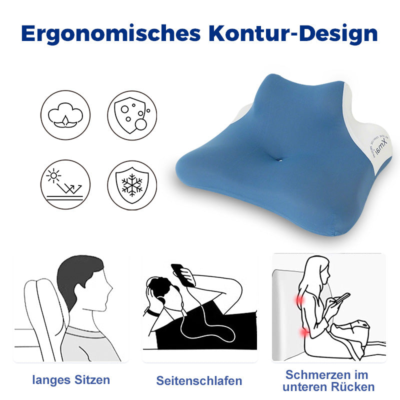 Cuscino ergonomico multifunzionale in memory foam