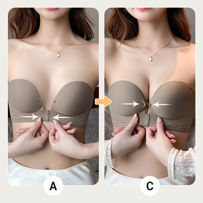 🎀🎀Reggiseno push-up con cinturino invisibile e fibbia anteriore🎀🎀