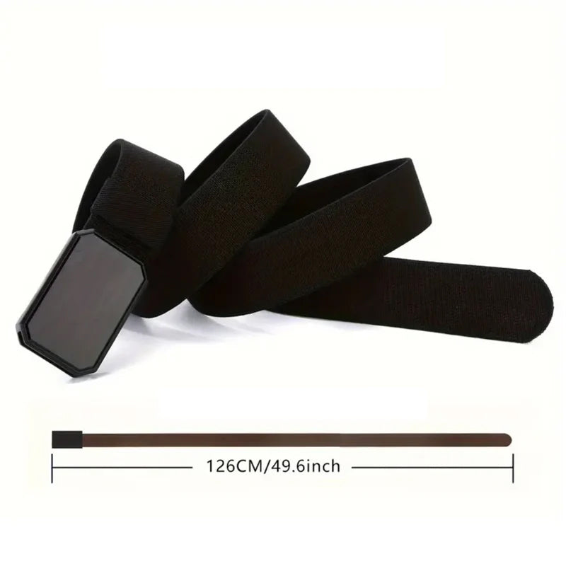 Cintura Tattica Resistente Senza Fori con Fibbia Magnetica
