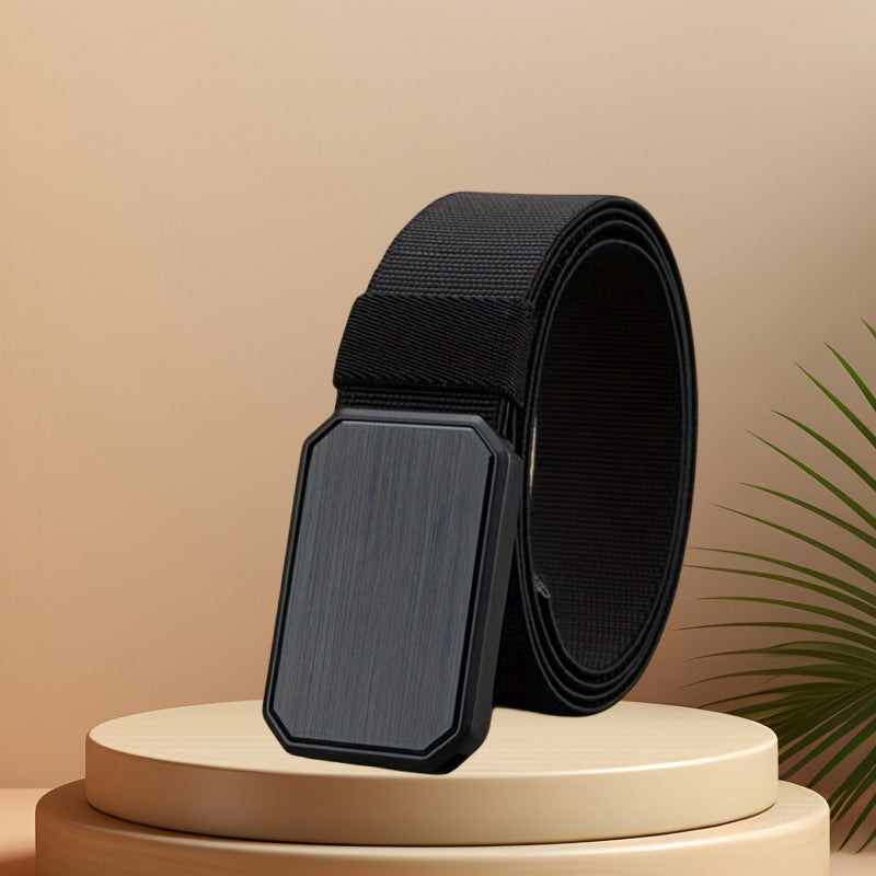Cintura Tattica Resistente Senza Fori con Fibbia Magnetica
