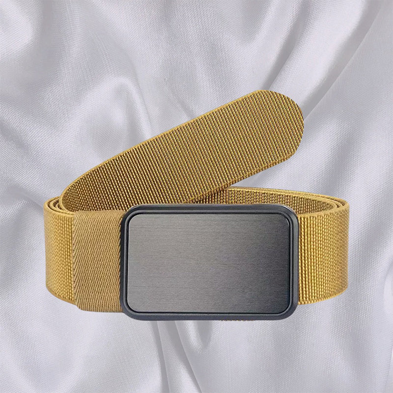 Cintura Tattica Resistente Senza Fori con Fibbia Magnetica