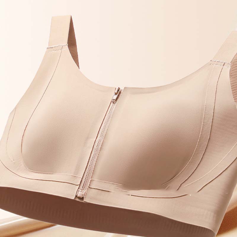 Reggiseno Senza Ferretto e Senza Cuciture con Zip Frontale – Confortevole
