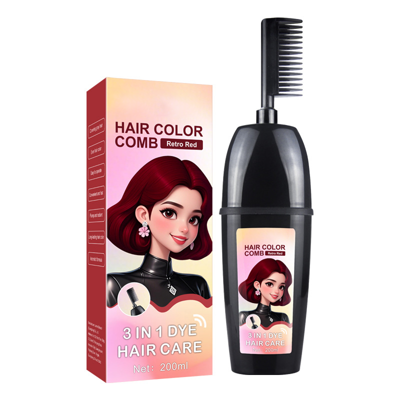 💇‍♀️ Pettine per tintura 3 in 1 | Colora, sfuma e applica in un unico gesto – Facile da usare a casa