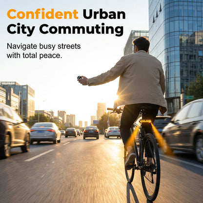💡🛒 -50%! 🚲 Frecce Posteriori Wireless per Bici – Ricaricabili, Impermeabili e Perfette per Più Sicurezza di Notte.