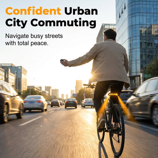 💡🛒 -50%! 🚲 Frecce Posteriori Wireless per Bici – Ricaricabili, Impermeabili e Perfette per Più Sicurezza di Notte.