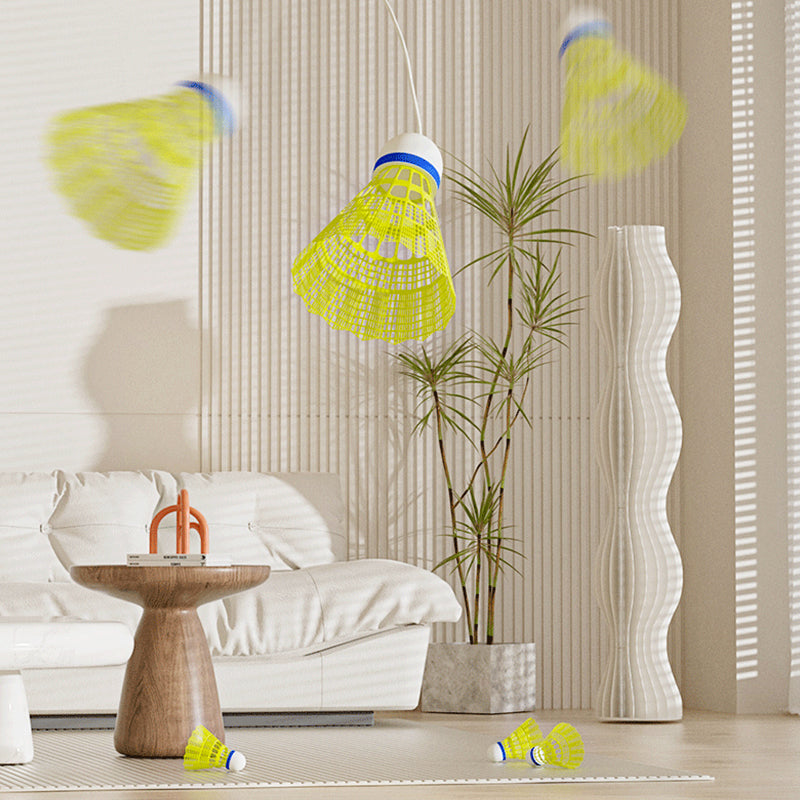 Dispositivo per Allenamento Individuale di Badminton con Volano Luminoso