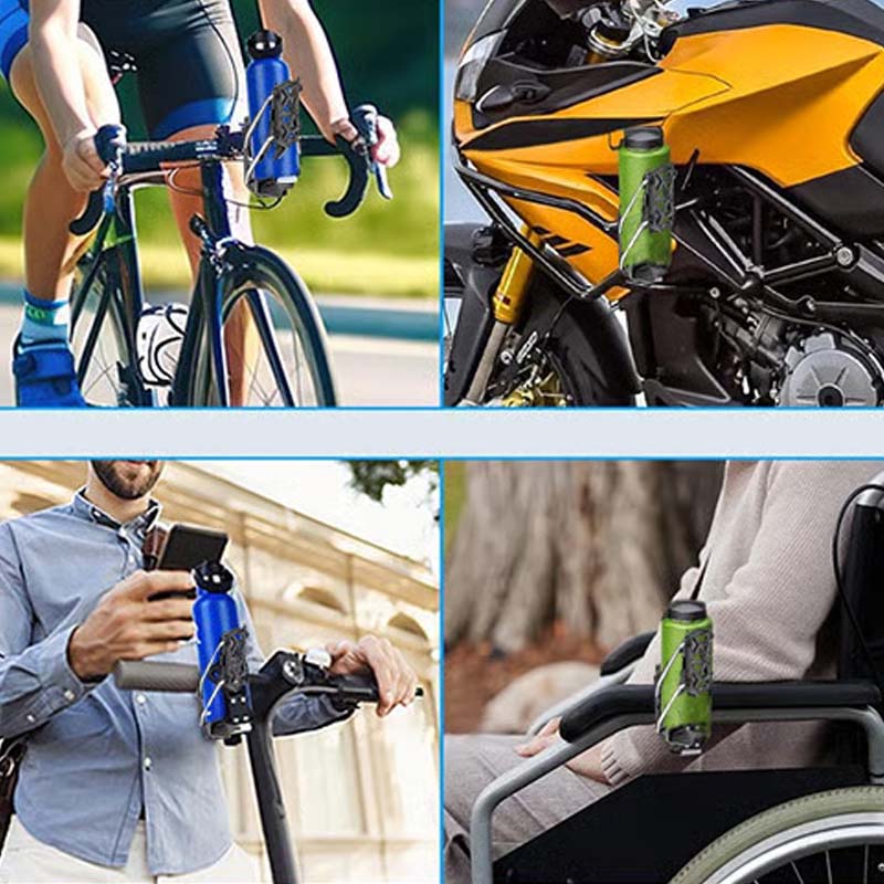Portabicchiere per Moto Autoregolante