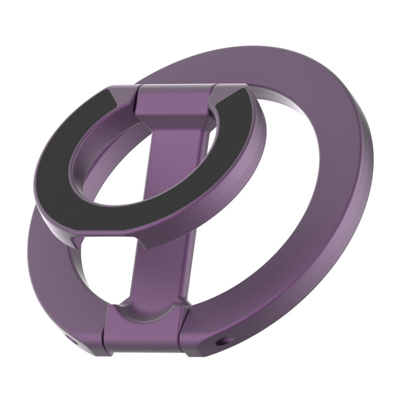 Supporto magnetico a doppio lato con anello e piedistallo
