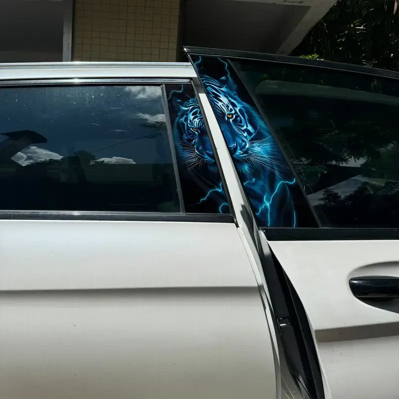 🗕️ SCONTO DEL 50% IN QUESTO MOMENTO! ✨ Set di adesivi decorativi per il montante centrale dell'auto – Lucidissimi, resistenti ai graffi e perfetti per dare un tocco di stile alla tua auto 💎