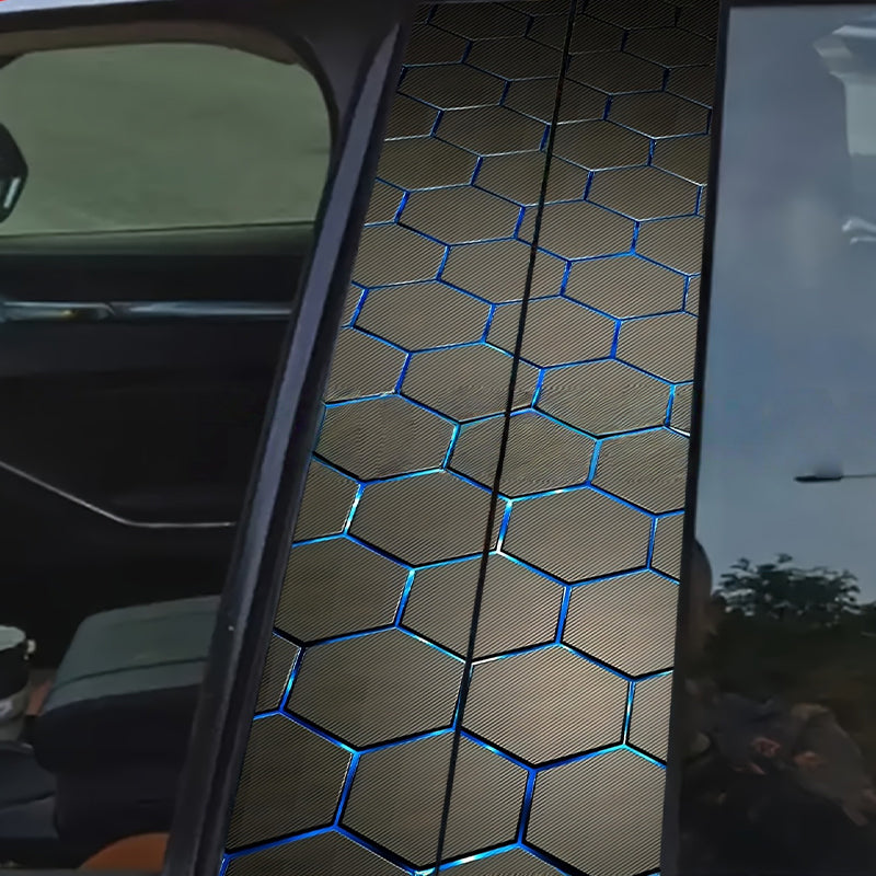 🗕️ SCONTO DEL 50% IN QUESTO MOMENTO! ✨ Set di adesivi decorativi per il montante centrale dell'auto – Lucidissimi, resistenti ai graffi e perfetti per dare un tocco di stile alla tua auto 💎