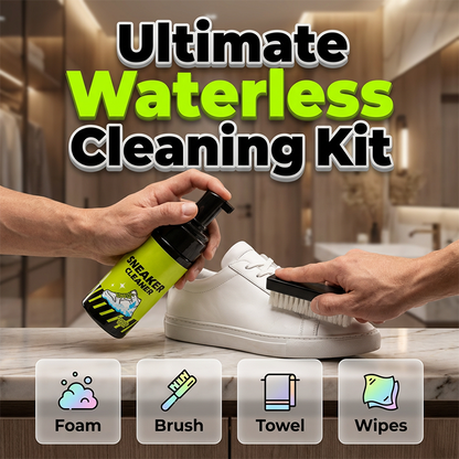 Kit di Pulizia Sneakers Senza Acqua a Schiuma