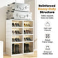 🥾Foldable Installation-Free Shoe Cabinet with Clear Doors