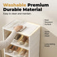🥾Foldable Installation-Free Shoe Cabinet with Clear Doors