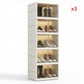 🥾Foldable Installation-Free Shoe Cabinet with Clear Doors
