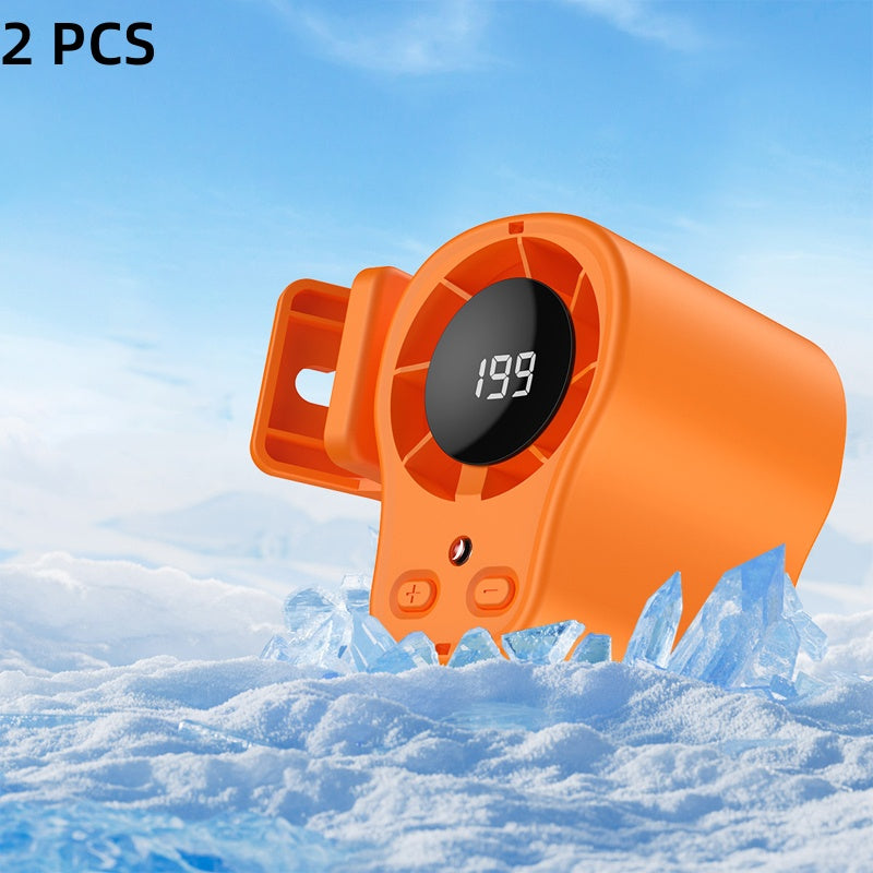 Ventilatore personale a mani libere con display a LED