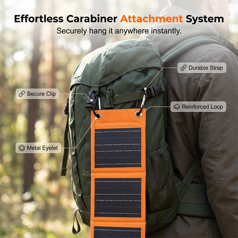 Pannello Solare Portatile con Ricarica USB