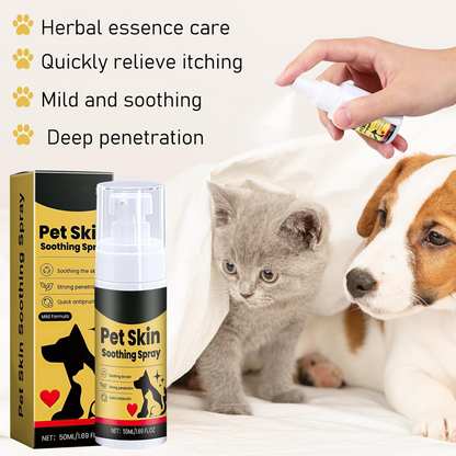 🥳SUPER OFFERTA 2026🥳💞50K+ VENDUTI! 🐶💨 50% DI SCONTO! Spray Lenitivo per Animali – Sollievo rapido dal prurito per punti caldi, allergie e punture di insetti. Formula naturale al tea tree e lavanda – sicura per cani e gatti di tutte le età! 🛡️🐱