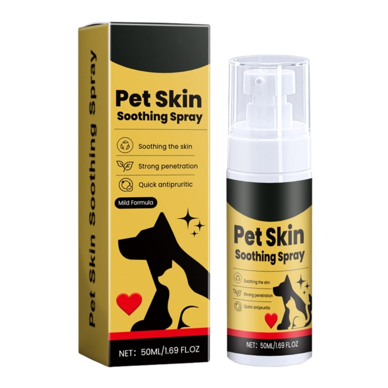 🥳SUPER OFFERTA 2026🥳💞50K+ VENDUTI! 🐶💨 50% DI SCONTO! Spray Lenitivo per Animali – Sollievo rapido dal prurito per punti caldi, allergie e punture di insetti. Formula naturale al tea tree e lavanda – sicura per cani e gatti di tutte le età! 🛡️🐱