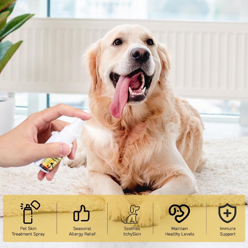 🥳SUPER OFFERTA 2026🥳💞50K+ VENDUTI! 🐶💨 50% DI SCONTO! Spray Lenitivo per Animali – Sollievo rapido dal prurito per punti caldi, allergie e punture di insetti. Formula naturale al tea tree e lavanda – sicura per cani e gatti di tutte le età! 🛡️🐱