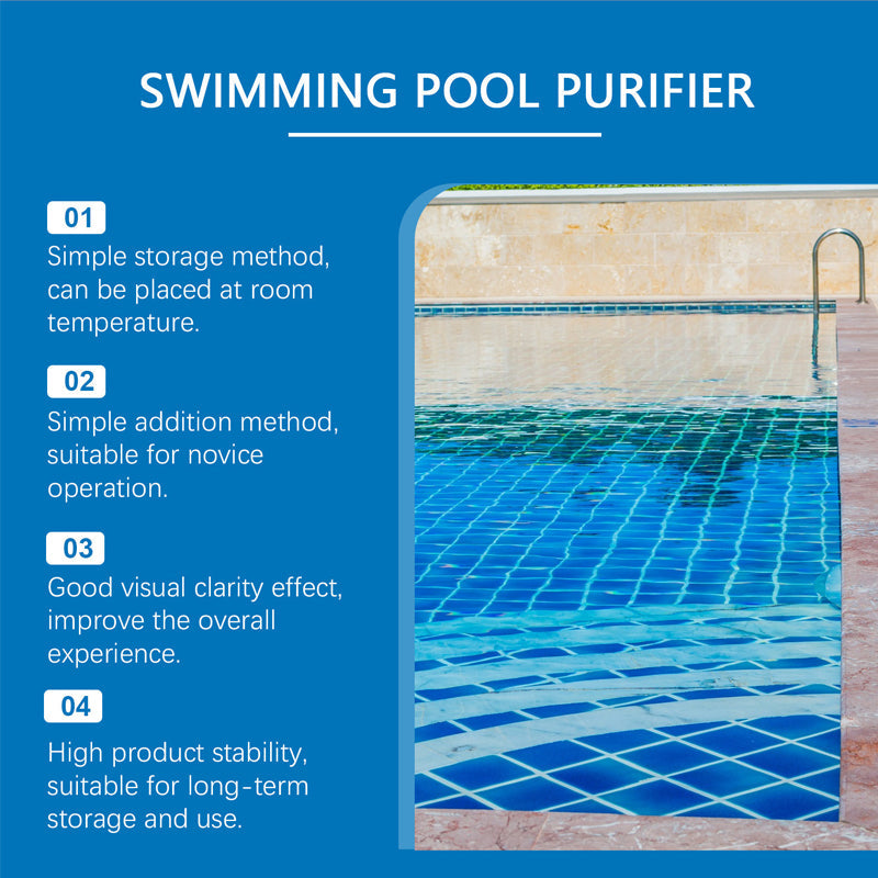 Liquido purificante per piscine