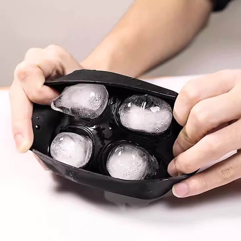 Stampo per Ghiaccio in Silicone a Forma di Teschio – Fai da Te