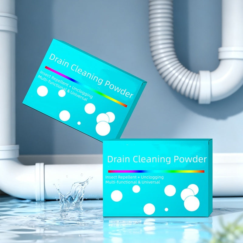 ✨OLTRE 50.000 PEZZI VENDUTI!🚰Polvere sturante tubature con enzimi💧Scioglie capelli e grasso, elimina cattivi odori! Sicura per tutti i tubi domestici, super facile da usare✅