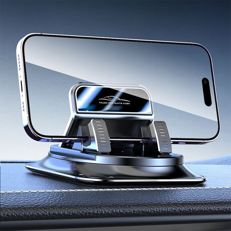 Supporto Telefono Auto Girevole 360° | Bloccaggio Rapido con una Mano, Antiscivolo per Cruscotto