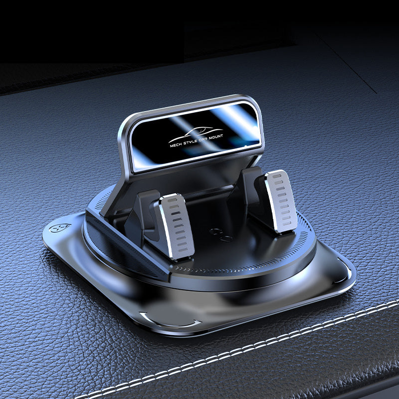 Supporto Telefono Auto Girevole 360° | Bloccaggio Rapido con una Mano, Antiscivolo per Cruscotto