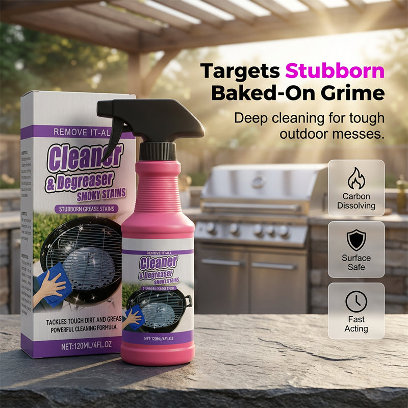 Spray sgrassante per griglie ad azione rapida e ad alta resa