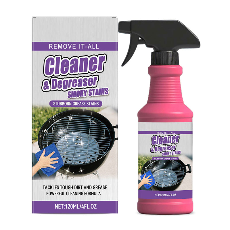 Spray sgrassante per griglie ad azione rapida e ad alta resa