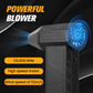 ⏰🔥 OFFERTA LIMITATA: 50% DI SCONTO! 💨 Oltre 50.000 unità vendute! Ventilatore turbo potente, ultraefficiente, compatto e ideale per la casa o l'auto 🚗✨