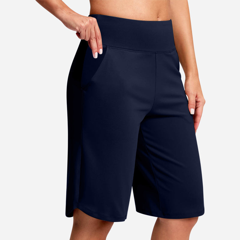 🔥Pantaloncini da yoga a vita alta con tasche per donna – Taglia