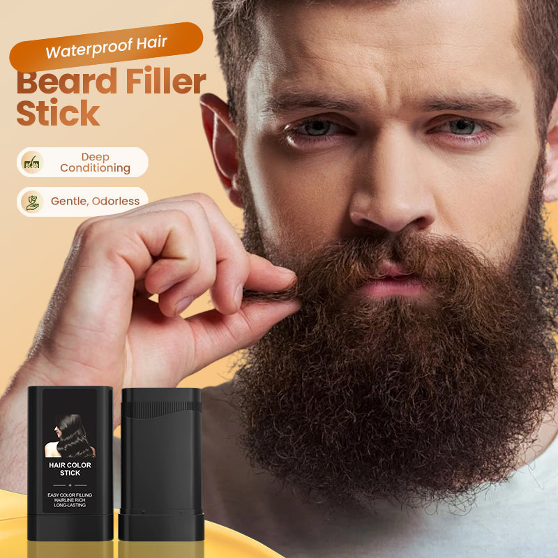 🧔‍♂️ Stick coprente impermeabile per capelli e barba – Copri i capelli bianchi, effetto naturale immediato! ✨