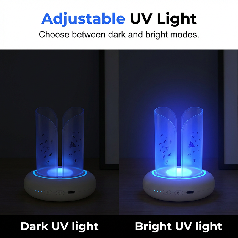 ⏰Ultimo giorno di vendita 50% DI SCONTO 🔥 Lampada trappola 360° a LED UV per zanzare e mosche