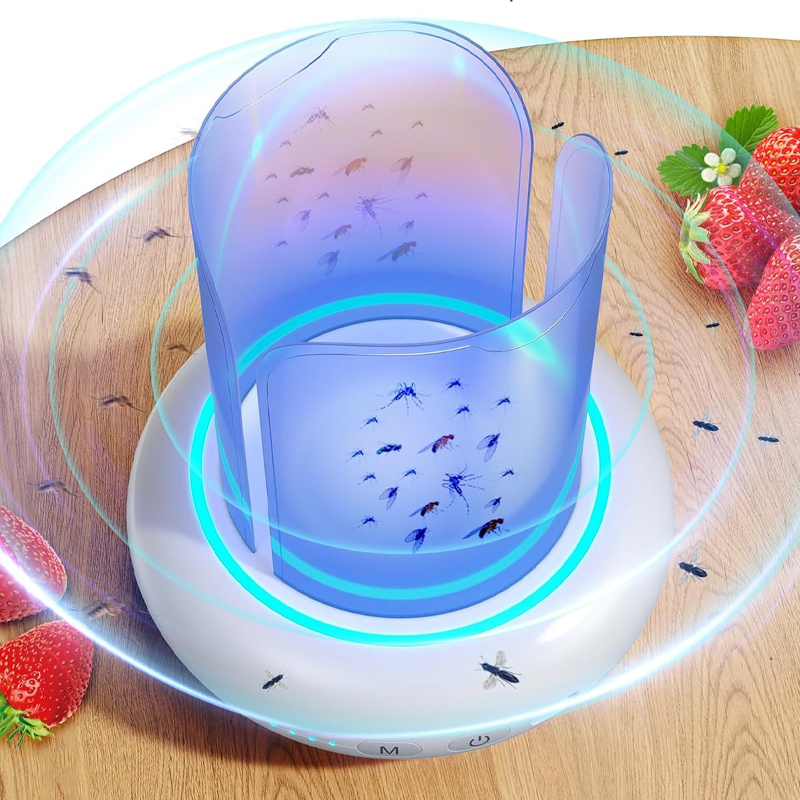 ⏰Ultimo giorno di vendita 50% DI SCONTO 🔥 Lampada trappola 360° a LED UV per zanzare e mosche