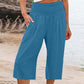 👖 Pantaloni corti da donna leggeri con elastico in vita (taglie S-3XL) – Comodi, morbidi e perfetti per look estivi casual ✨🌿