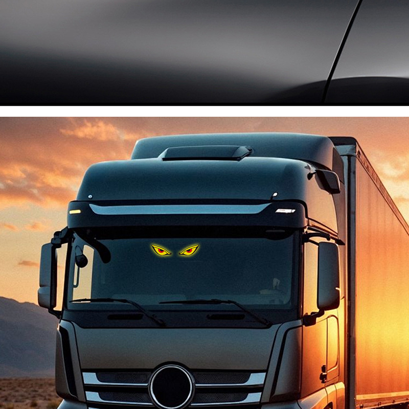 Luce LED Auto Stile Devil Eye ad Energia Solare - Spia di Avvertimento