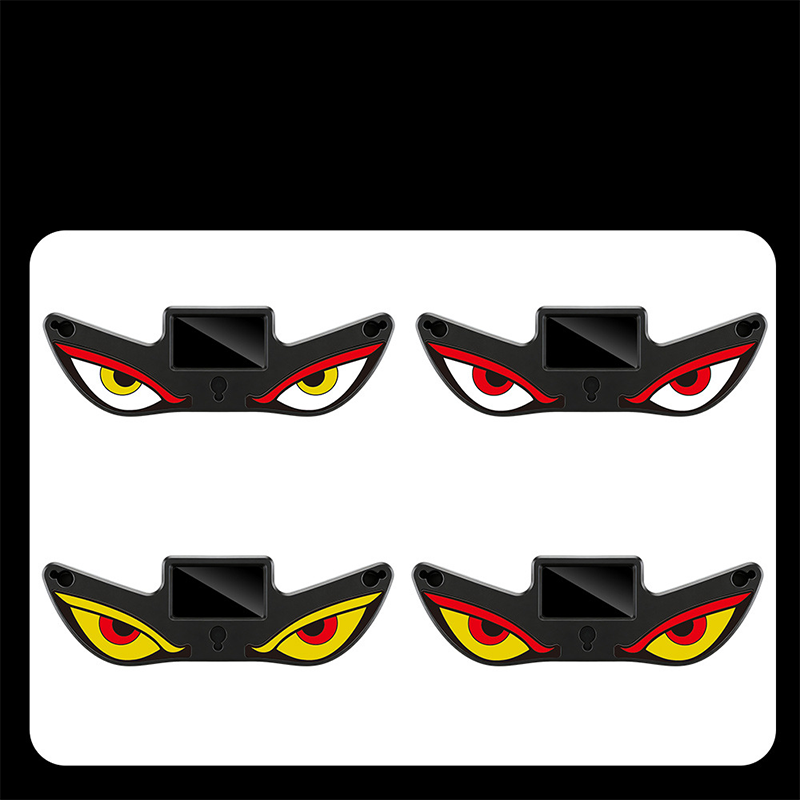 Luce LED Auto Stile Devil Eye ad Energia Solare - Spia di Avvertimento